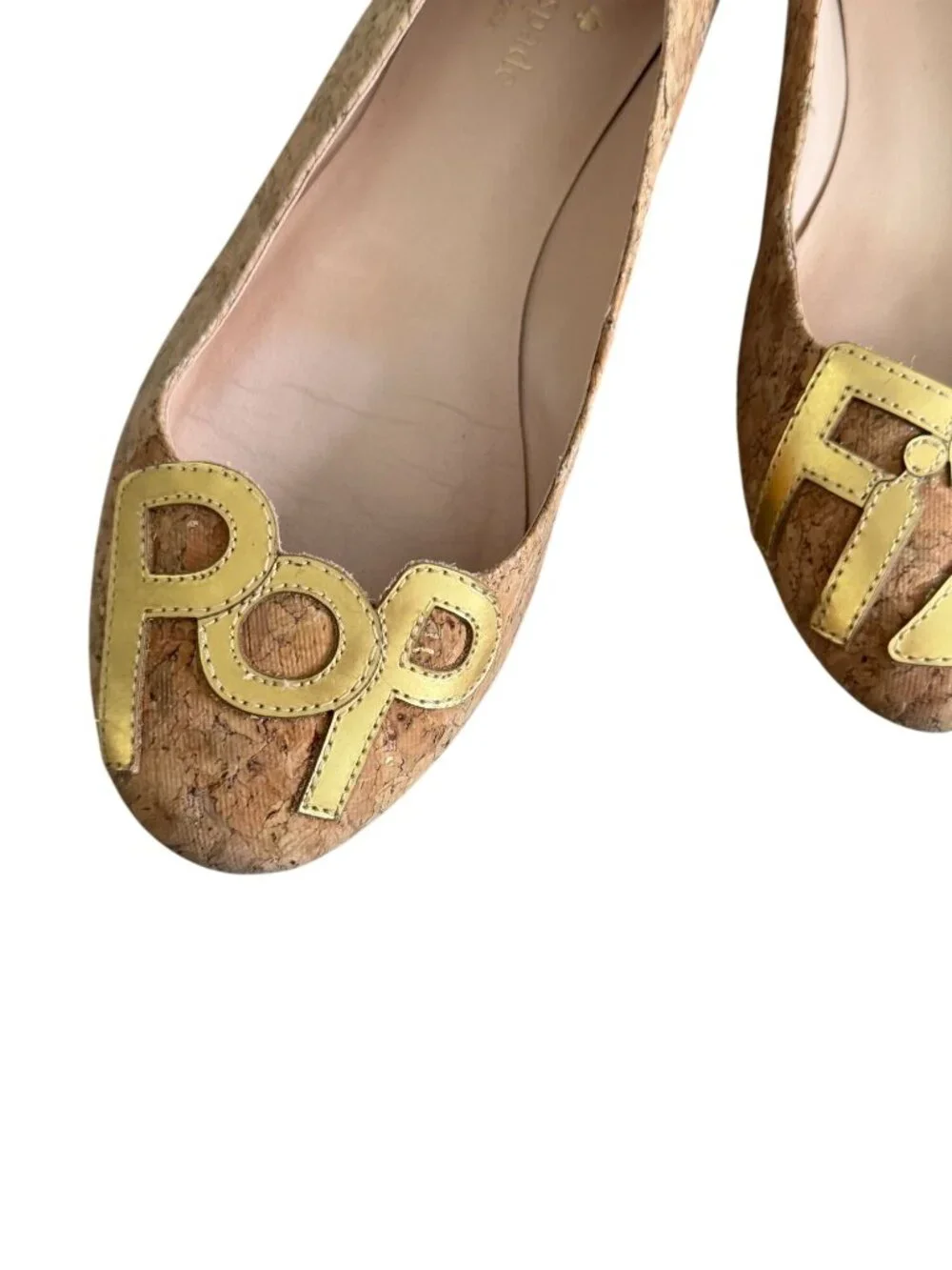 KATE SPADE Pop Fizz Cork Ballet Flats Size US 5.5
